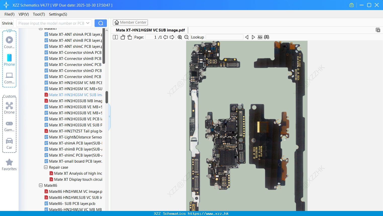 Huawei Mate XT-HN1HGSM VC SUB Image